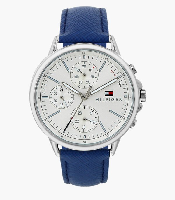 Navy-BlueSilver-White-Multifunction-Analog-Watch