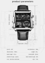 LIGE® Digital Clock Watch - UT-524 - Image 3