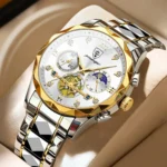 POEDAGAR 996 Luxury Man Luminous Chronograph Watch