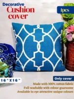 3D Cushion Cover Cushion covers Cushion protector degital printe Standard size 16" X 16" size 1pcs Blue - Image 2