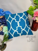 3D Cushion Cover Cushion covers Cushion protector degital printe Standard size 16" X 16" size 1pcs Blue - Image 1