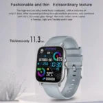 Original LIGE GT30 Smartwatch Bluetooth Phone Call Smart Watch 1.69 Inch Full Touch Screen Fitness Metal Wrist Watches - Image 2