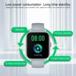 Original LIGE GT30 Smartwatch Bluetooth Phone Call Smart Watch 1.69 Inch Full Touch Screen Fitness Metal Wrist Watches - Image 3