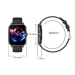 Original LIGE GT30 Smartwatch Bluetooth Phone Call Smart Watch 1.69 Inch Full Touch Screen Fitness Metal Wrist Watches - Image 4
