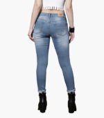Women Blue Skinny Fit Stretchable Jeans - Image 2