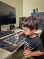 Reusable Alphabet Tracing Board
